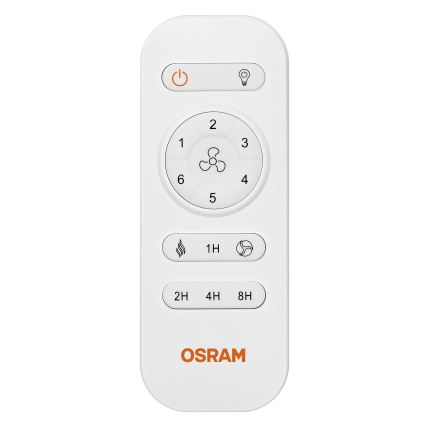Osram - LED zatemnjiva stropna svetilka z ventilatorjem PONIENTE LED/36W/230V 3000/4000/6500K + daljinski upravljalnik
