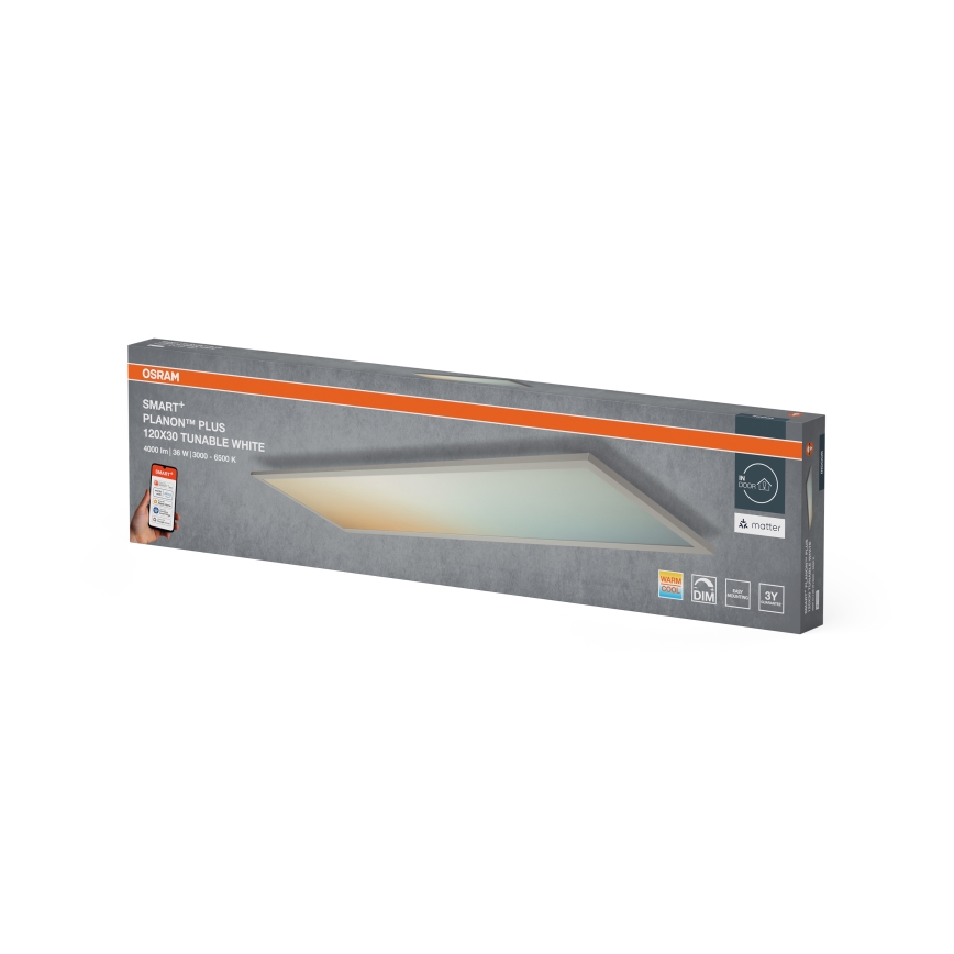 Osram - Zatemnljivo stropno svetilo SMART+ PLANON LED/36W/230V 120x30 cm 3000-6500K Wi-Fi