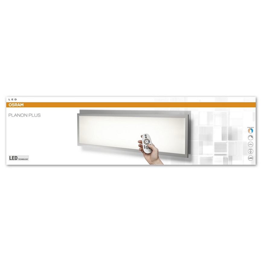 Osram - LED Zatemnitveni panel PLANON PLUS LED/30W/230V + daljinsko upravljanje 120x30