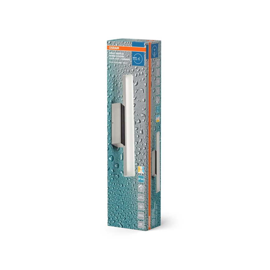 Osram - LED osvetlitev za ogledalo ORBIS MIRROR z možnostjo zatemnitve LED/6,8W/230V 40 cm 3000/4000K IP44 sijajni krom