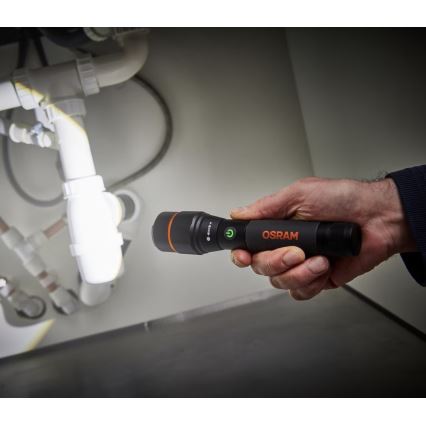 Osram - polnilna LED ročna svetilka z nastavljivo svetlostjo LEDINSPECT PRO TORCH 800 LED/8W/3,7V 2200 mAh IP44