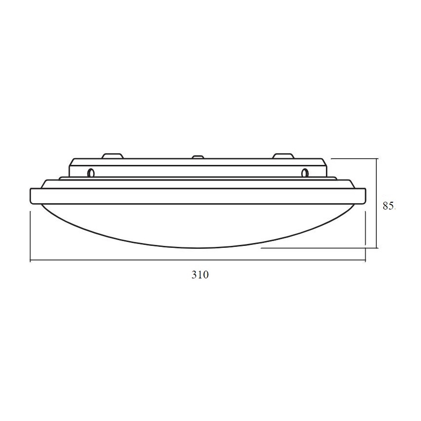 Osram - ORBIS LED zatemnjiva stropna svetilka, 17 W, 230 V, 2700-6500 K, premer 31 cm + daljinski upravljalnik