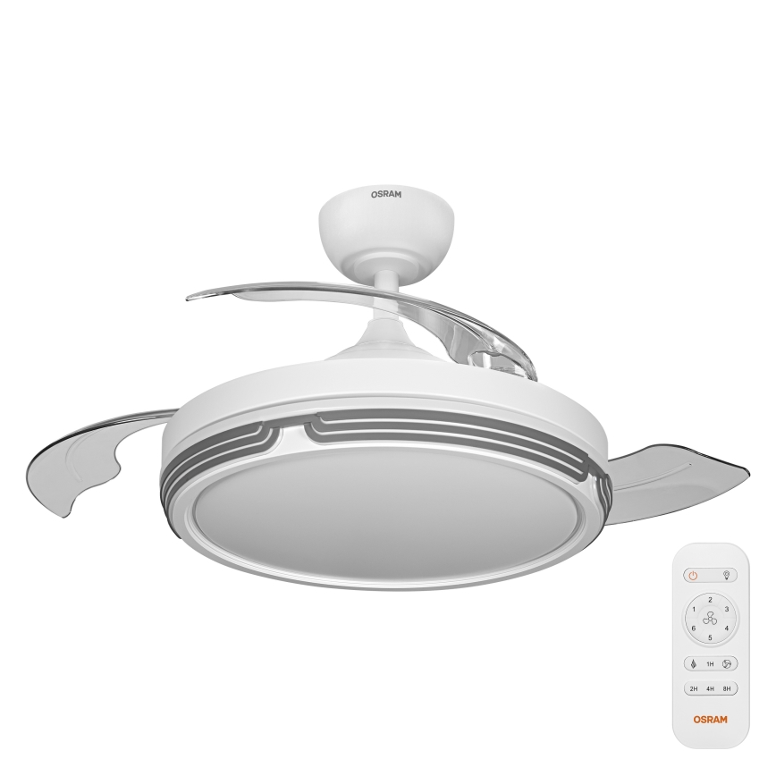 Osram - Zatemnjevalna LED stropna svetilka z ventilatorjem LEVECHE LED/36W/230V 3000/4000/6500K + daljinski upravljalnik