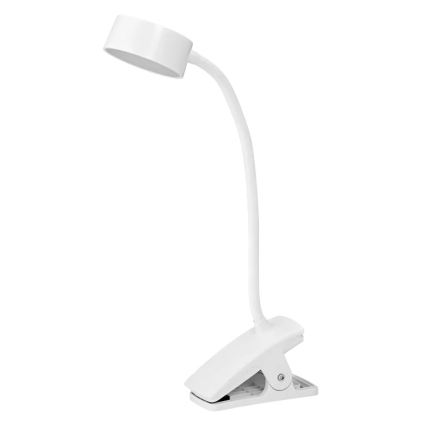 Osram - Zatemnjevalna namizna LED-svetilka s sponko OFFICE LINE LED/4,8W/230V 3000/4000/6500K bela