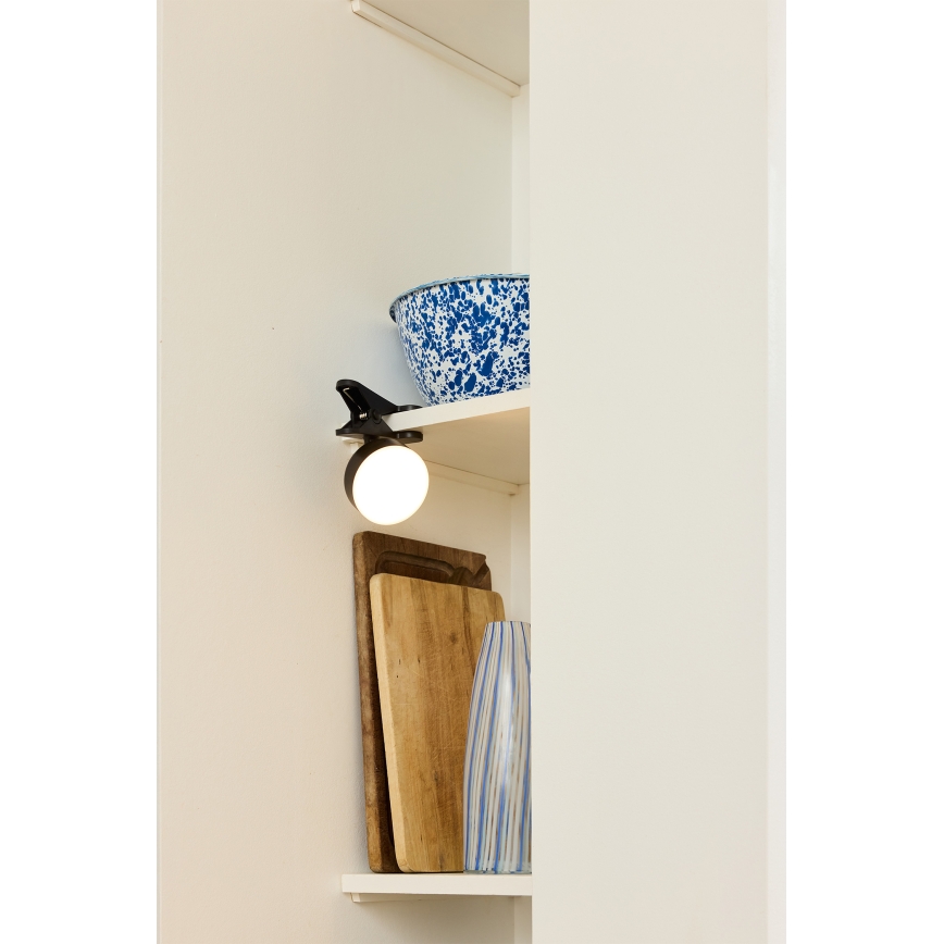 Osram - LED zatemnjiva polnilna namizna svetilka 3 v 1 DECOR HELPER LED/1,8W/5V črna