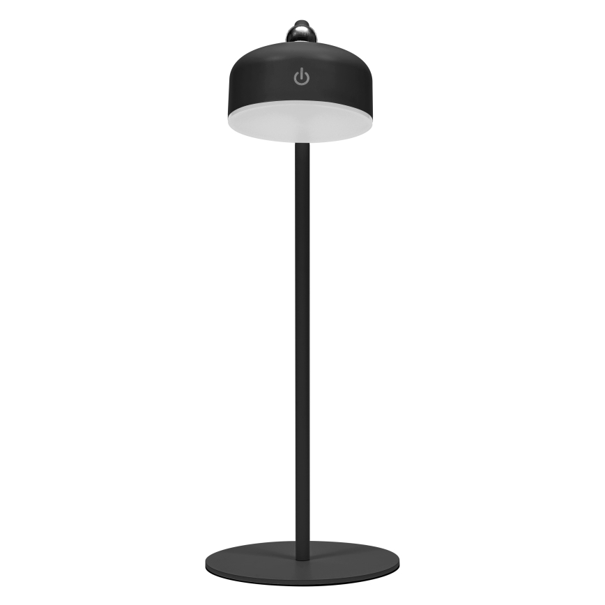 Osram - LED zatemnjiva polnilna namizna svetilka 3 v 1 DECOR HELPER LED/1,8W/5V črna