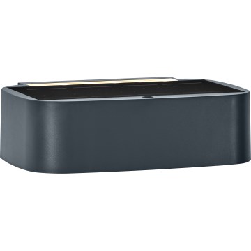 Osram - LED zatemnjiva sončna stenska svetilka ENDURA STYLE LED/7,6W/4,2V 2000 mAh IP65 antracit