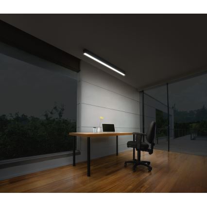 Osram - LED zatemnljivo stropno svetilo OFFICE LINE LED/11/20/30W/230V 4000K 112,6 cm črna