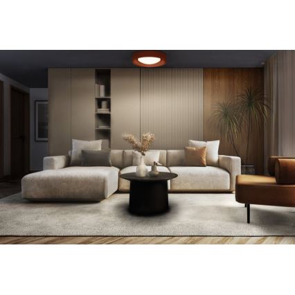 Osram - Zatemnljiva LED stropna svetilka ORBIS CONCRETE LED/24,5W/230V premer 50 cm rjava/beton