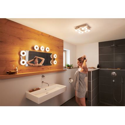 Osram - LED zatemnjevalna stropna svetilka za kopalnico SMART+ WAVE LED/24W/230V 3000-6500K IP44 Wi-Fi