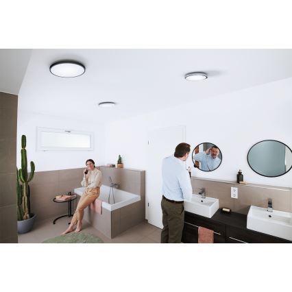 Osram - LED zatemnljivo kopalniško stropno svetilo SMART+ DISC LED/18W/230V 3000-6500K IP44 Wi-Fi