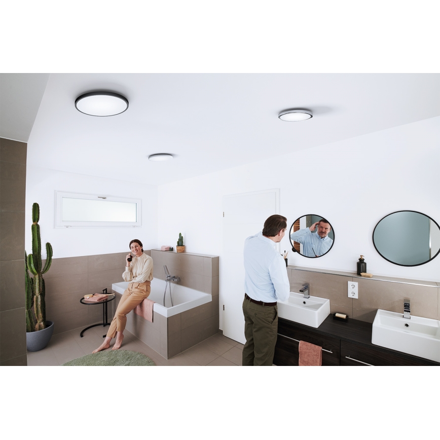 Osram - LED zatemnljivo kopalniško stropno svetilo SMART+ DISC LED/18W/230V 3000-6500K IP44 Wi-Fi