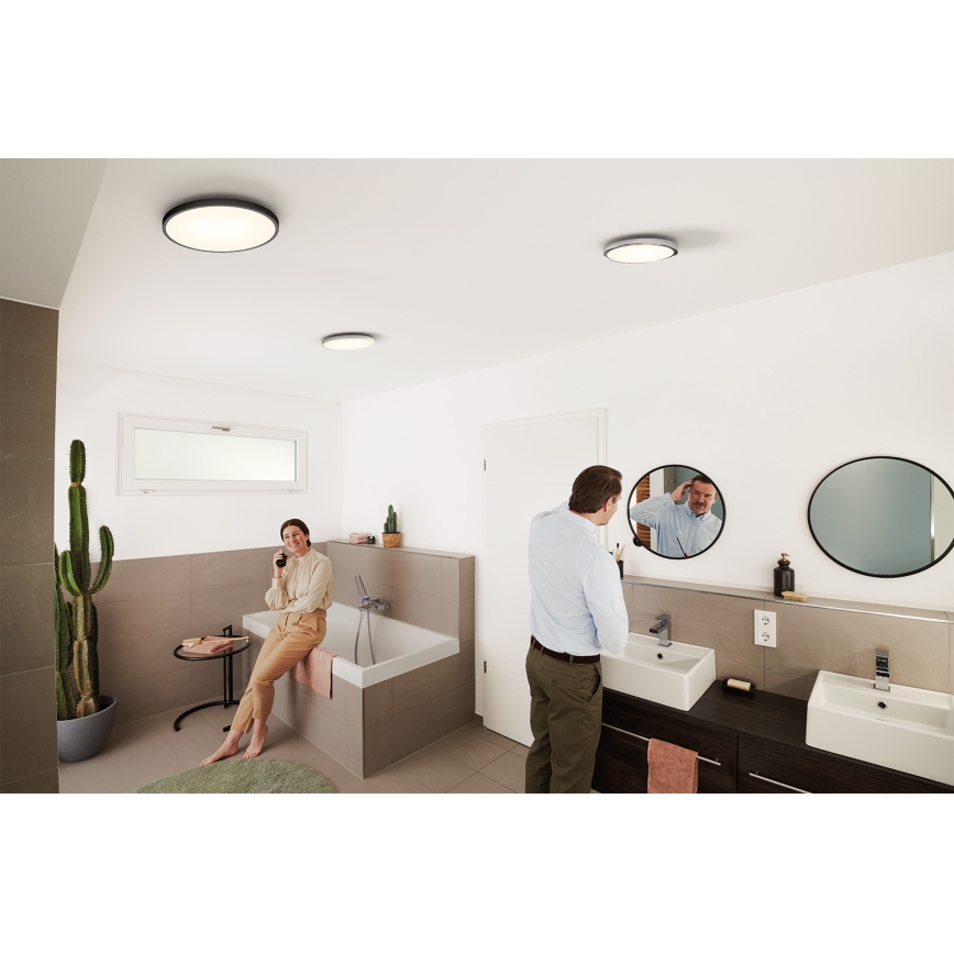 Osram - LED zatemnljivo kopalniško stropno svetilo SMART+ DISC LED/18W/230V 3000-6500K IP44 Wi-Fi