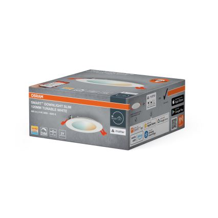Osram - Zatemnjivo vgradno stropno svetilo SMART+ DOWNLIGHT LED/8W/230V 3000-6500K Wi-Fi
