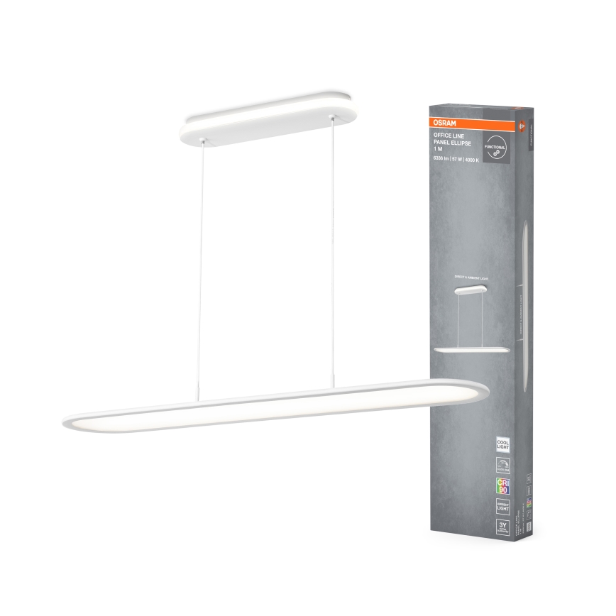 Osram - zatemnjiva LED svetilka na kablu OFFICE LINE LED/57W/230V 4000K 100 cm CRI 90 bela