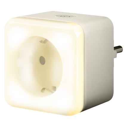 Osram - LED zatemnjevalna vtičnica z osvetlitvijo SCHUKO SMART+ NIGHTLIGHT 3680W/230V Wi‑Fi