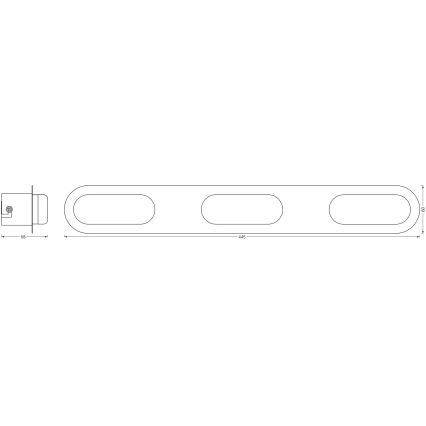 Osram - LED kopalniško stensko svetilo SMART+ DUPLO LED/20W/230V 3000-6500K IP44 Wi-Fi z možnostjo zatemnitve