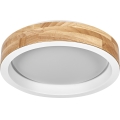 Osram - LED zatemnljivo stropno svetilo MARIANO LED/16W/230V premer 31 cm hrast/bela