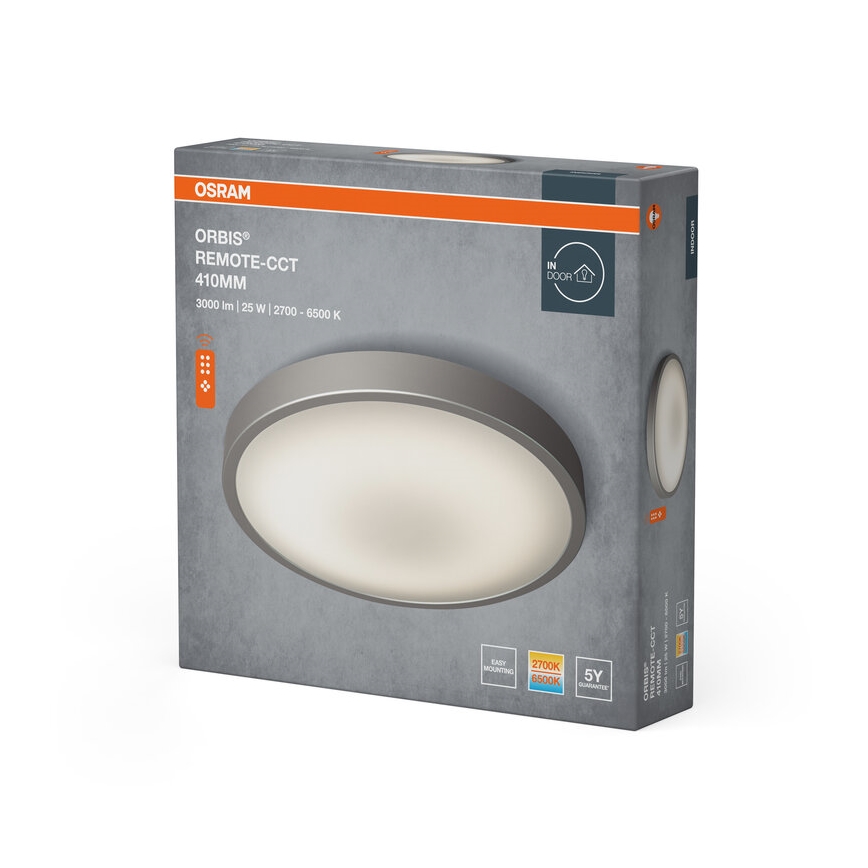 Osram - LED zatemnljivo stropno svetilo ORBIS LED/25W/230V 2700–6500 K, premer 41 cm + z daljinskim upravljalnikom