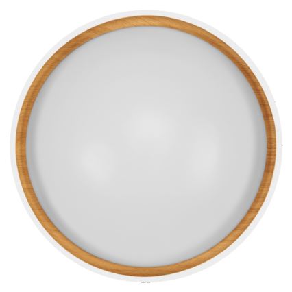 Osram - Zatemnjiva LED stropna svetilka ORBIS LIVIA LED/16W/230V, premer 30 cm, bela/rjava