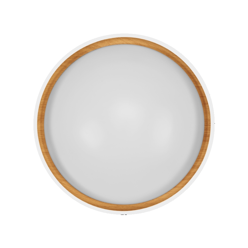 Osram - Zatemnjiva LED stropna svetilka ORBIS LIVIA LED/16W/230V, premer 30 cm, bela/rjava