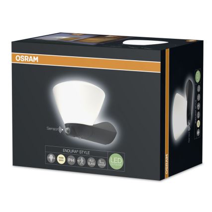 Osram - LED Zunanja stenska svetilka s senzorjem ENDURA LED/7W/230V IP44