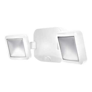 Osram - LED zunanji stenski reflektor s senzorjem BATTERY 2xLED/5W/4xD IP54