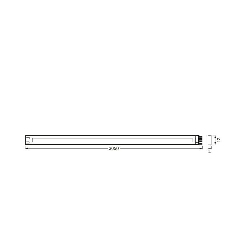 Osram - LED zunanji trak FLEX COB 3m LED/15W/230V IP44