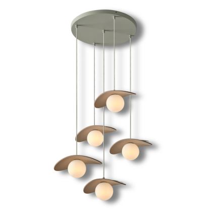Osram - Lestenec na lanku DECOR PEARL 5xG9/5W/230V bež