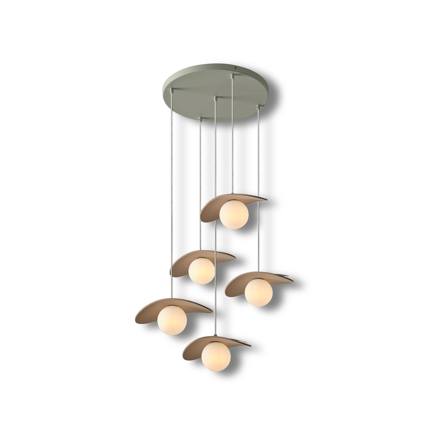 Osram - Lestenec na lanku DECOR PEARL 5xG9/5W/230V bež