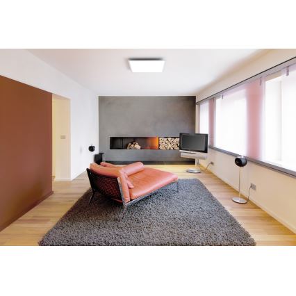 Osram - nadometni LED panel PLANON, LED/40W/230V, 59,5x59,5 cm, bela