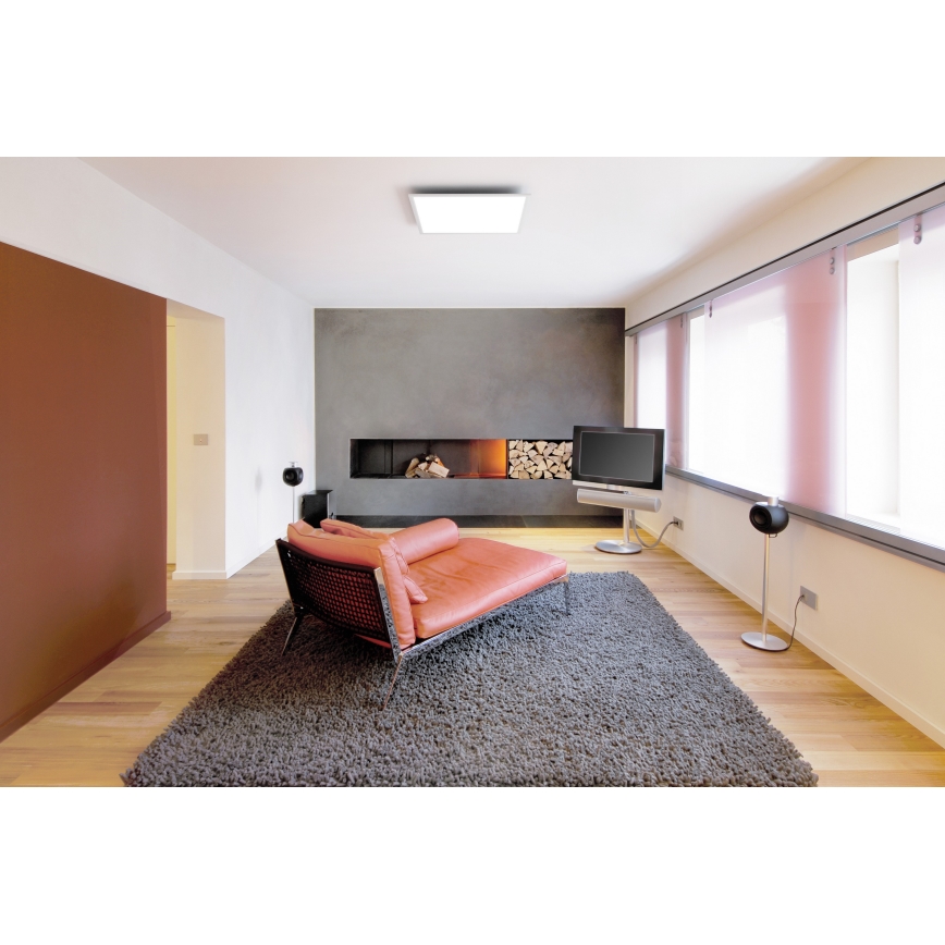 Osram - nadometni LED panel PLANON, LED/40W/230V, 59,5x59,5 cm, bela