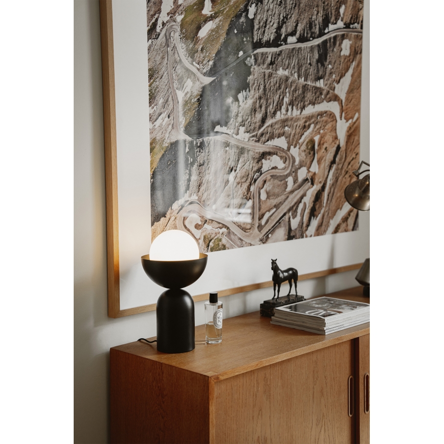 Osram - Namizna svetilka DECOR BOWL 1xE14/25W/230V črna