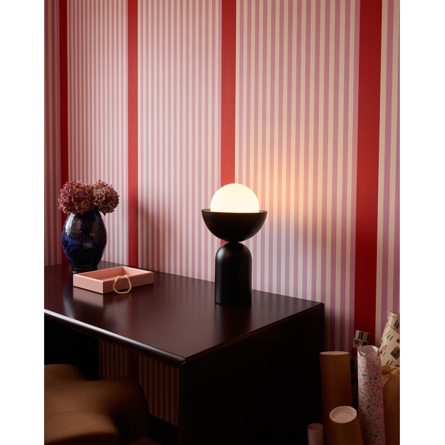Osram - Namizna svetilka DECOR BOWL 1xE14/25W/230V modra/rožnata