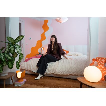 Osram - Namizna svetilka DECOR COROLLE 1xG9/20W/230V oranžna