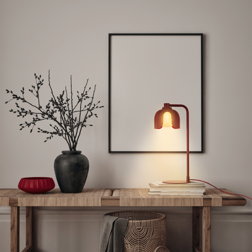 Osram - Namizna svetilka DECOR COROLLE 1xG9/20W/230V rdeča