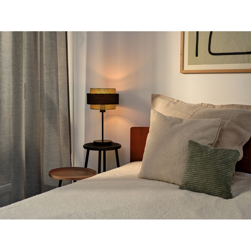 Osram - Namizna svetilka DECOR HORNET 1xE27/10W/230V črna/zlata