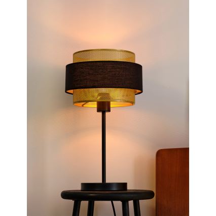 Osram - Namizna svetilka DECOR HORNET 1xE27/10W/230V črna/zlata