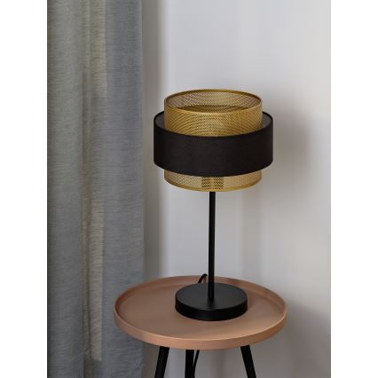 Osram - Namizna svetilka DECOR HORNET 1xE27/10W/230V črna/zlata