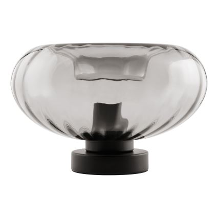 Osram - Namizna svetilka DECOR SMOKE 1xE27/12W/230V črna/dimno siva