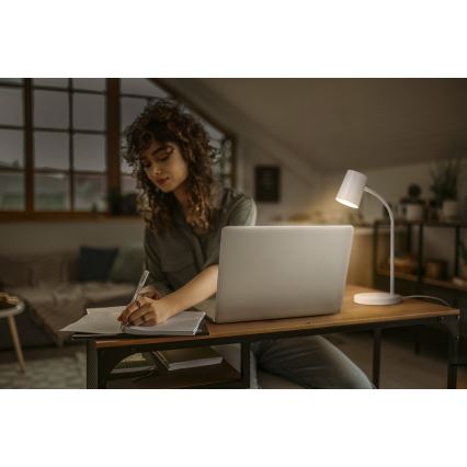 Osram - Namizna svetilka DESK LINE 1xGU10/9W/230V bela