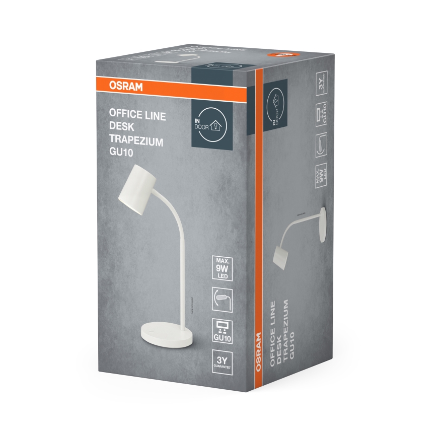 Osram - Namizna svetilka DESK LINE 1xGU10/9W/230V bela