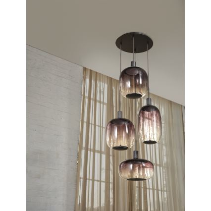 Osram - Napajalni kabel NEEDLE PENDANT 4xE27/25W/230V antracit