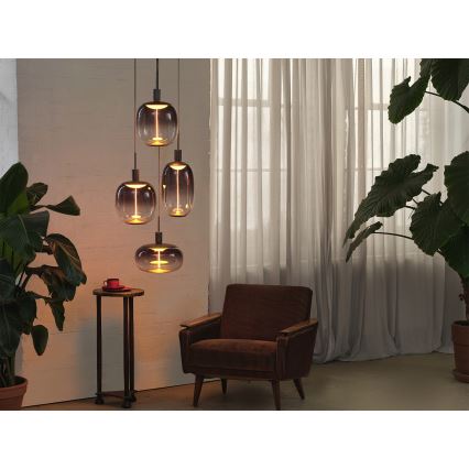 Osram - Napajalni kabel NEEDLE PENDANT 4xE27/25W/230V antracit