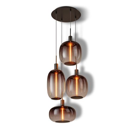 Osram - Napajalni kabel NEEDLE PENDANT 4xE27/25W/230V antracit