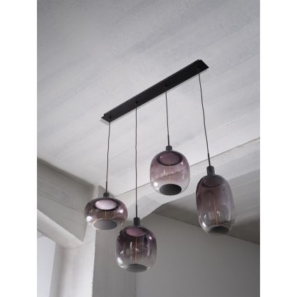 Osram - Napajalni kabel NEEDLE PENDANT 4xE27/25W/230V antracit
