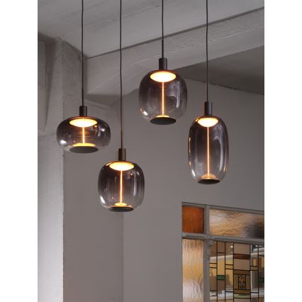 Osram - Napajalni kabel NEEDLE PENDANT 4xE27/25W/230V antracit