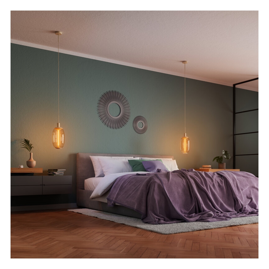Osram - Napajalni kabel PENDULUM NEEDLE 1xE27/15W/230V bež