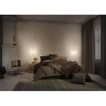 Osram - Napajalni kabel PENDULUM NEEDLE 1xE27/15W/230V bež
