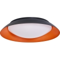 Osram - ORBIS PLATE LED stropna svetilka z možnostjo zatemnitve, LED/45W/230V, premer 48 cm, oranžna/črna